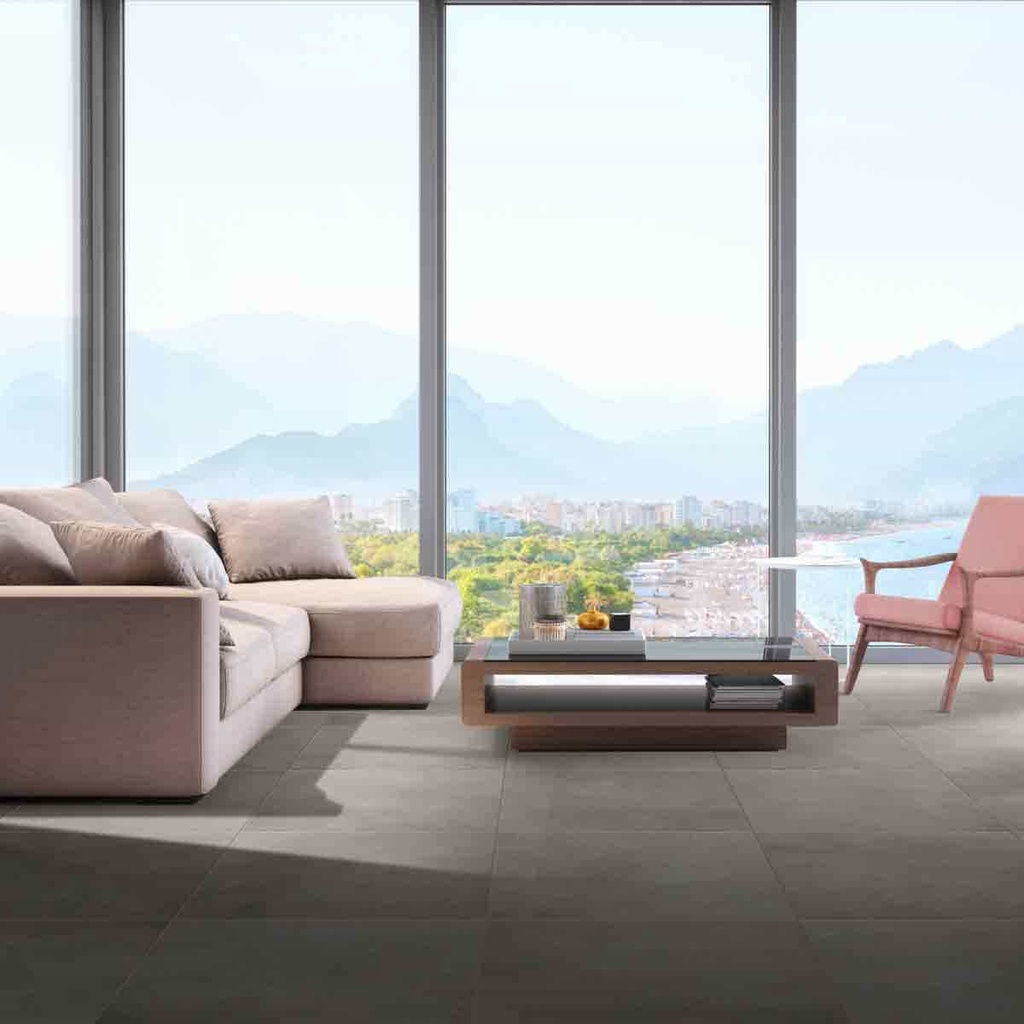PORCELANATO NUEVO BOSS GRIS GRAFITO 60X60 PRIM. CORONA (1.8)