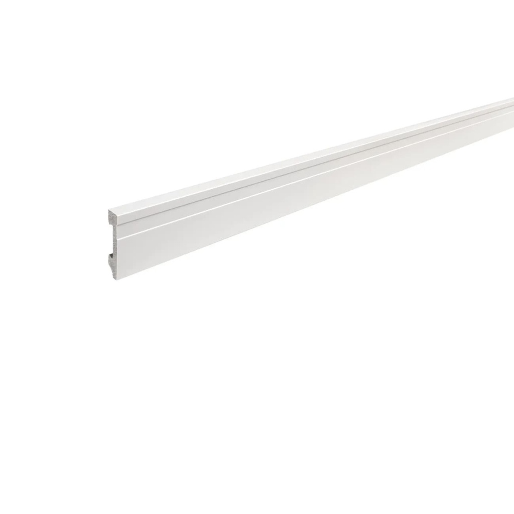 GUARDAESCOBA EPS LINE 70mm x 2.5m BLANCO ATRIM