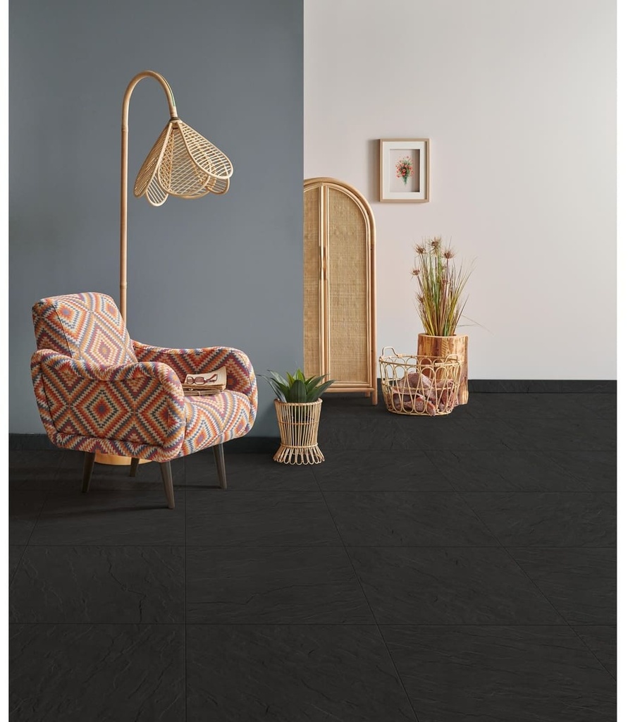 [RCN312] PIZARRA NATURAL NEGRO 51X51 PRIM. CORONA (2.08)