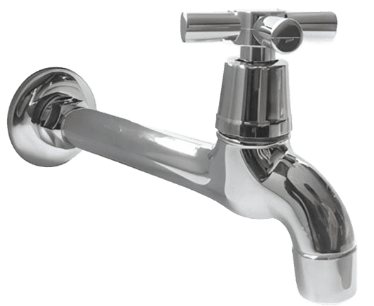 LLAVE LAVADERO CRUZ CROMO STRETTO