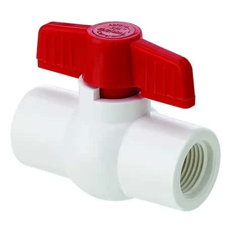 VALVULA PESADA PVC ROSCA 3/4P CORONA