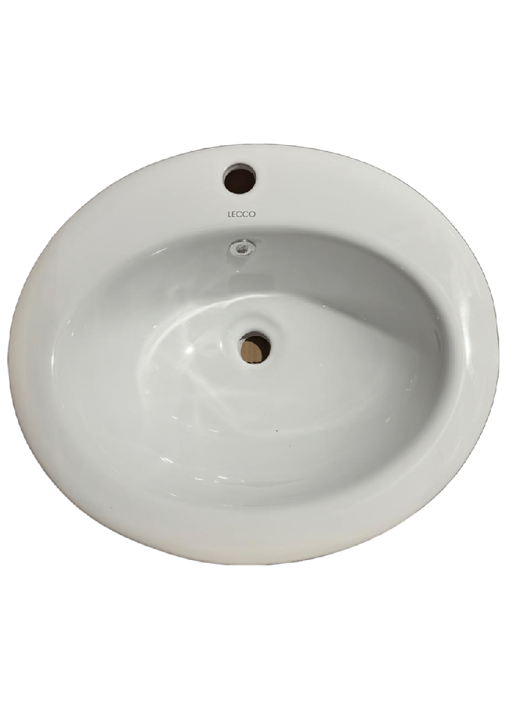 [PLE049] LAVAMANOS TANZIS 51.7X46.7X19.6 CM BLANCO SEGUNDA LECCO