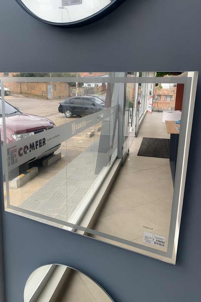 [MEI014] ESPEJO LED HORIZ. SLIM 80X60 RE