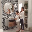 MOSAICO GLACIAR GRIS 30X30 CORONA