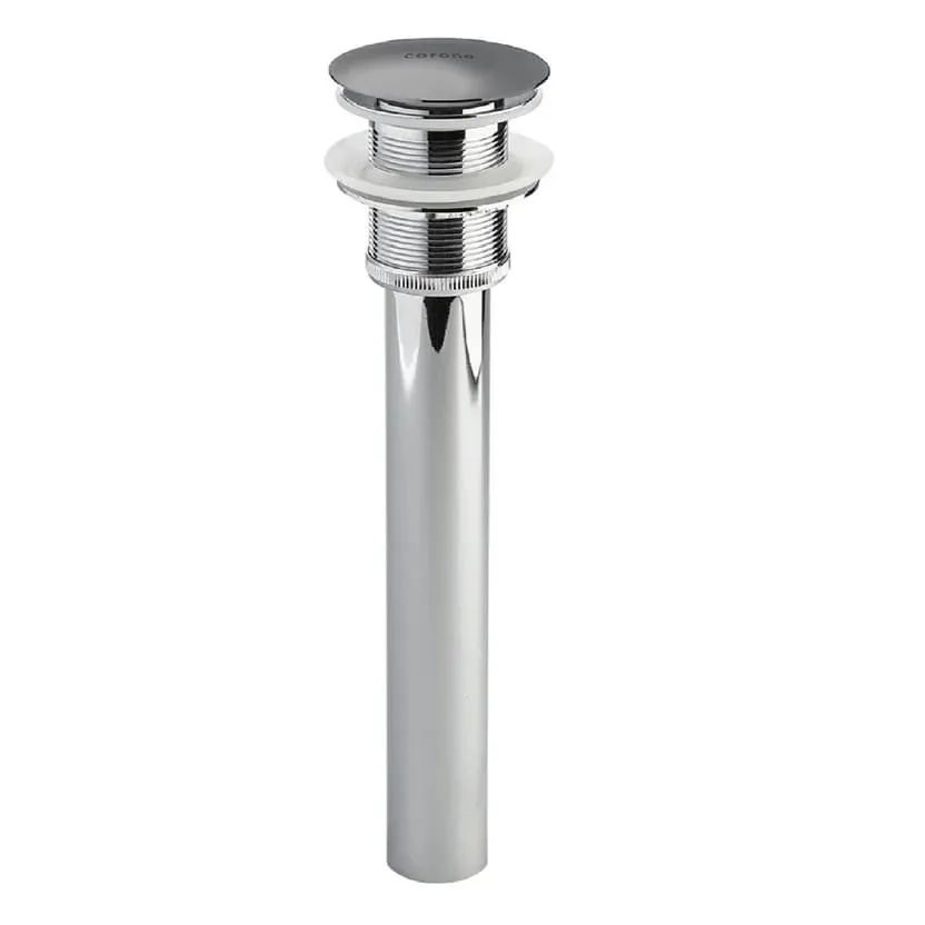 DESAGUE PUSH METAL SIN REBOSE TITANIO MATE CORONA