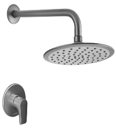 CONJ. MONOCONT. DUCHA CASCADE PRO TITANIO CORONA