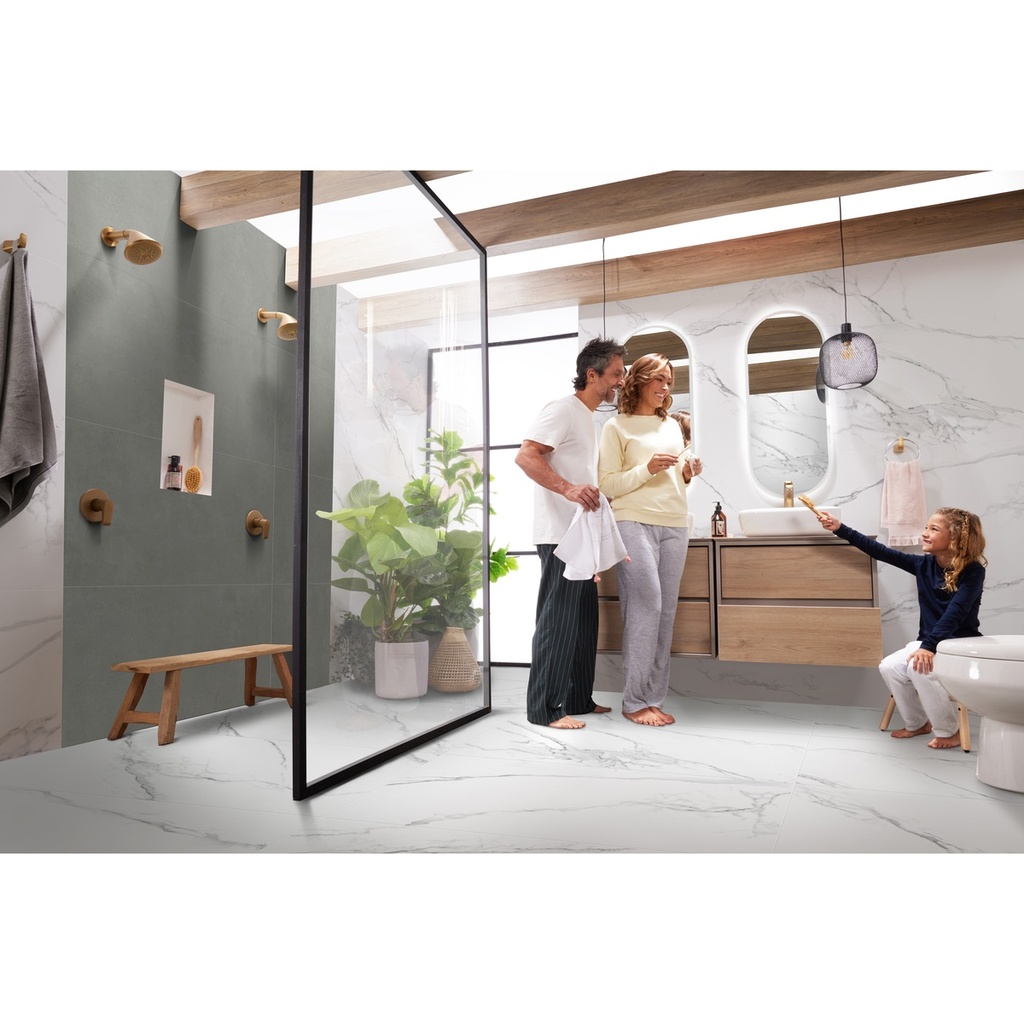 [RPM211] PORCELATECH REC. GRECO BLANCO 61x121.5 PRIM. CORONA (1.48)