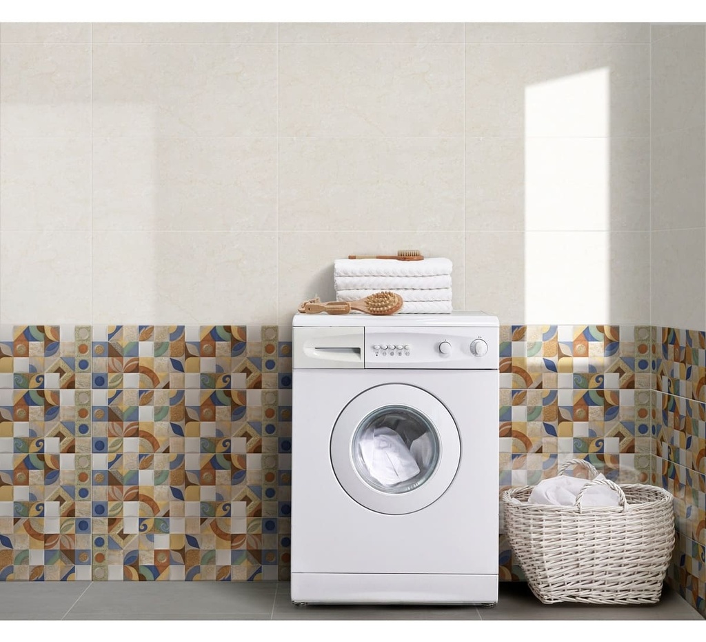 [RDB168] BASE DECO TESELA MULTICOLOR 20.5X60 PRIM. CORONA