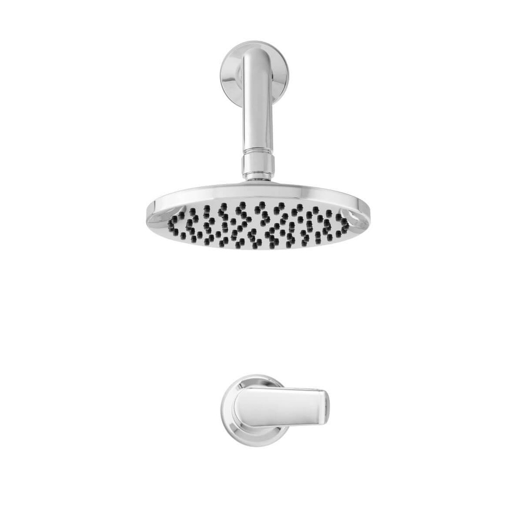 CONJ. REGISTRO DUCHA CASCADE PRO REG KORAL CROMO CORONA
