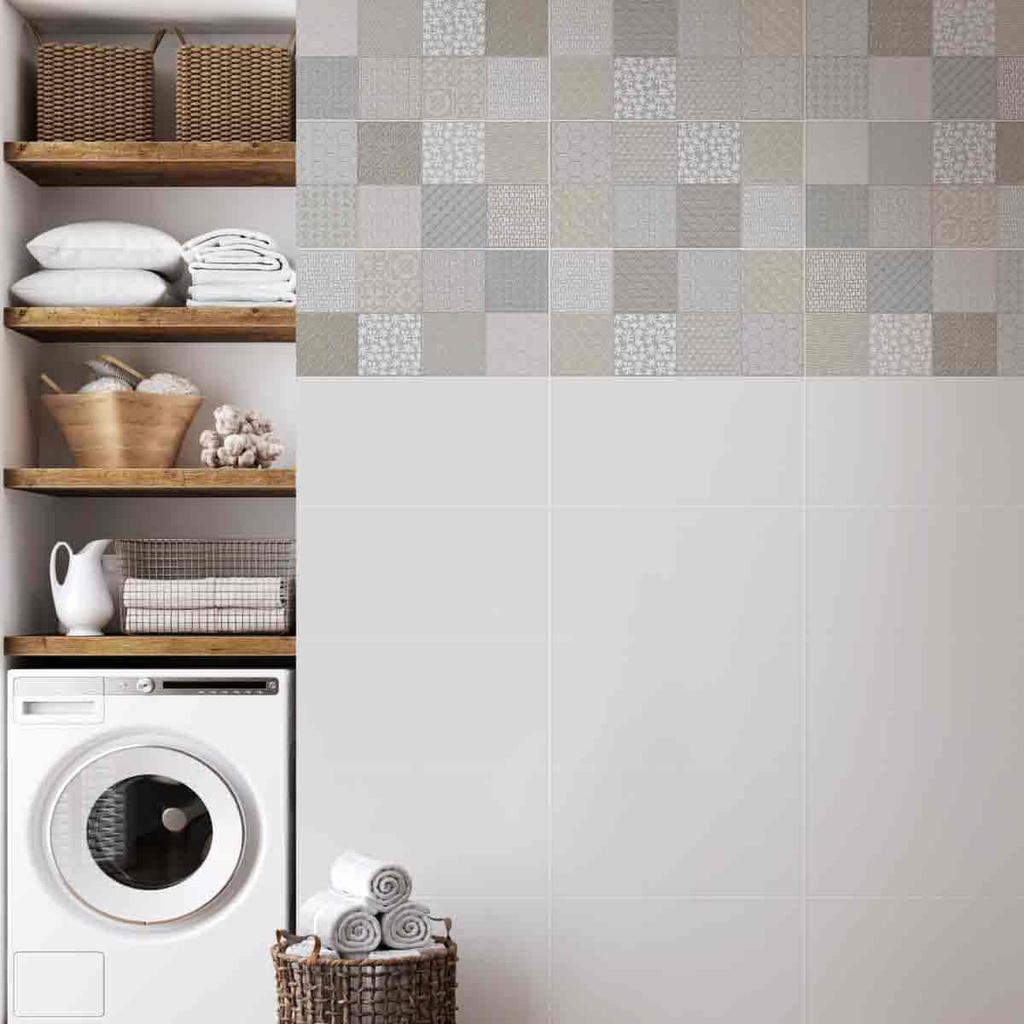 (E) PARED PLANA SATINADA BLANCO 30X60 PRIM. CORONA (1.8)