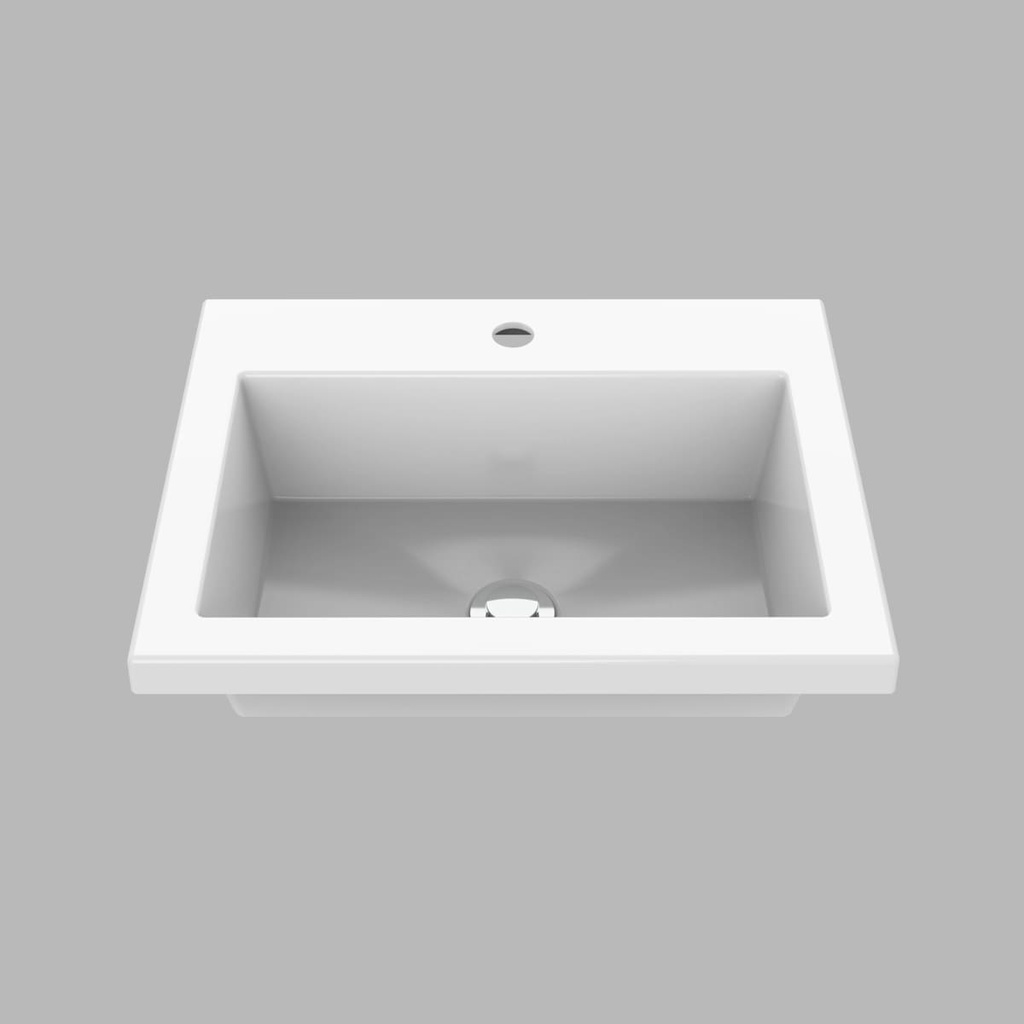 [PLE057] LAVAMANOS OSLO BLANCO 48X38 FIRPLAK