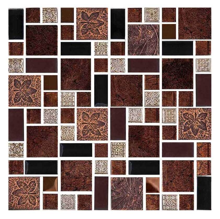 [RDM030] MOSAICO TERRA OCRE 30X30 CORONA