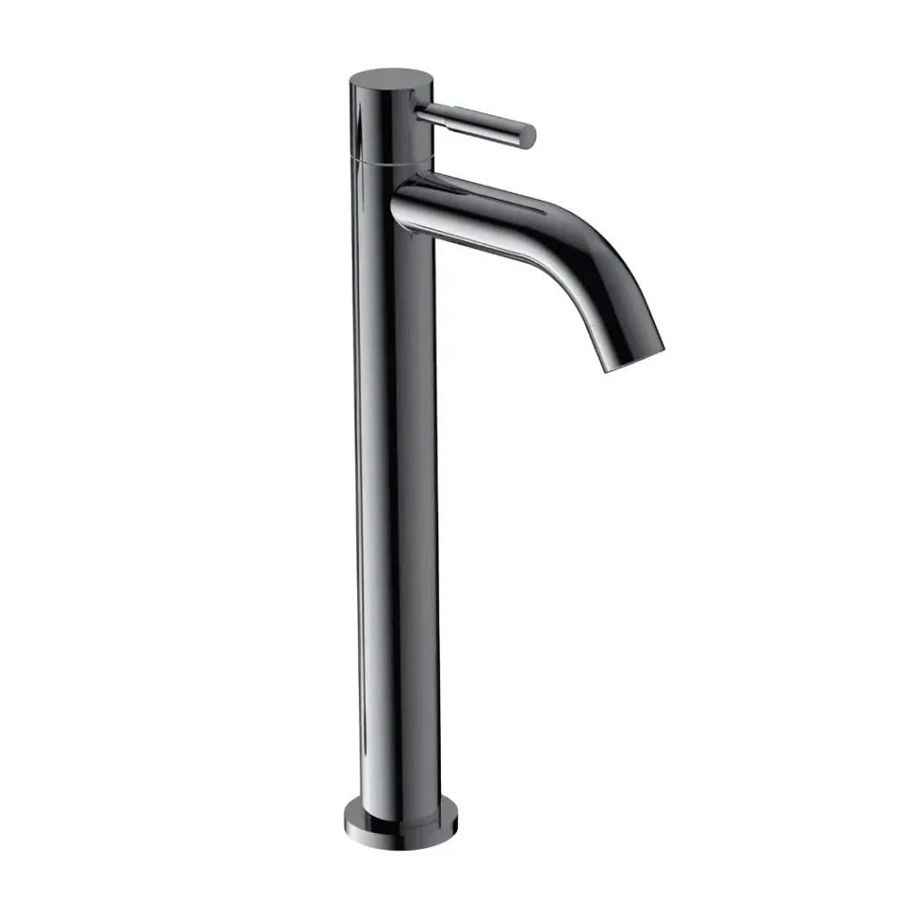 LLAVE SENCILLA LAVAMANOS ALTO VERA GUNMETAL CORONA 