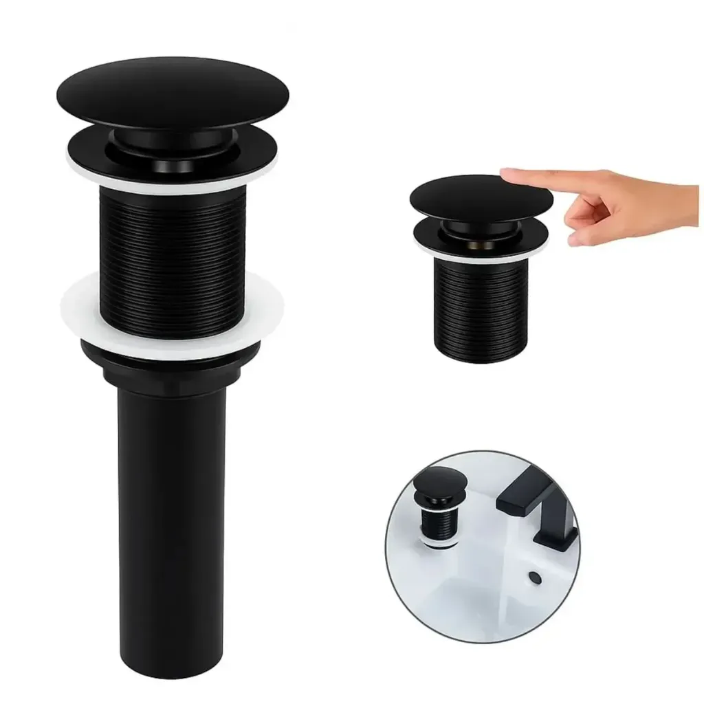 DESAGUE SIN REBOSE BASIC MATEBLACK IMP