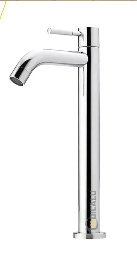 LLAVE LAVAMANOS SENCILLA PISCIS CROMO ALTA SIN CAJA IMP
