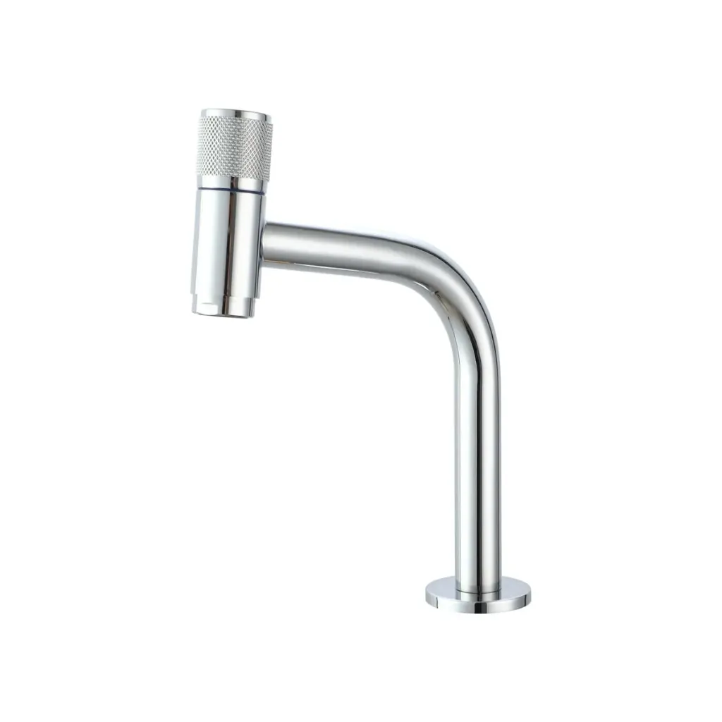 LLAVE SENCILLA LAVAMANOS MEDIA BROOKLYN CROMO CORONA