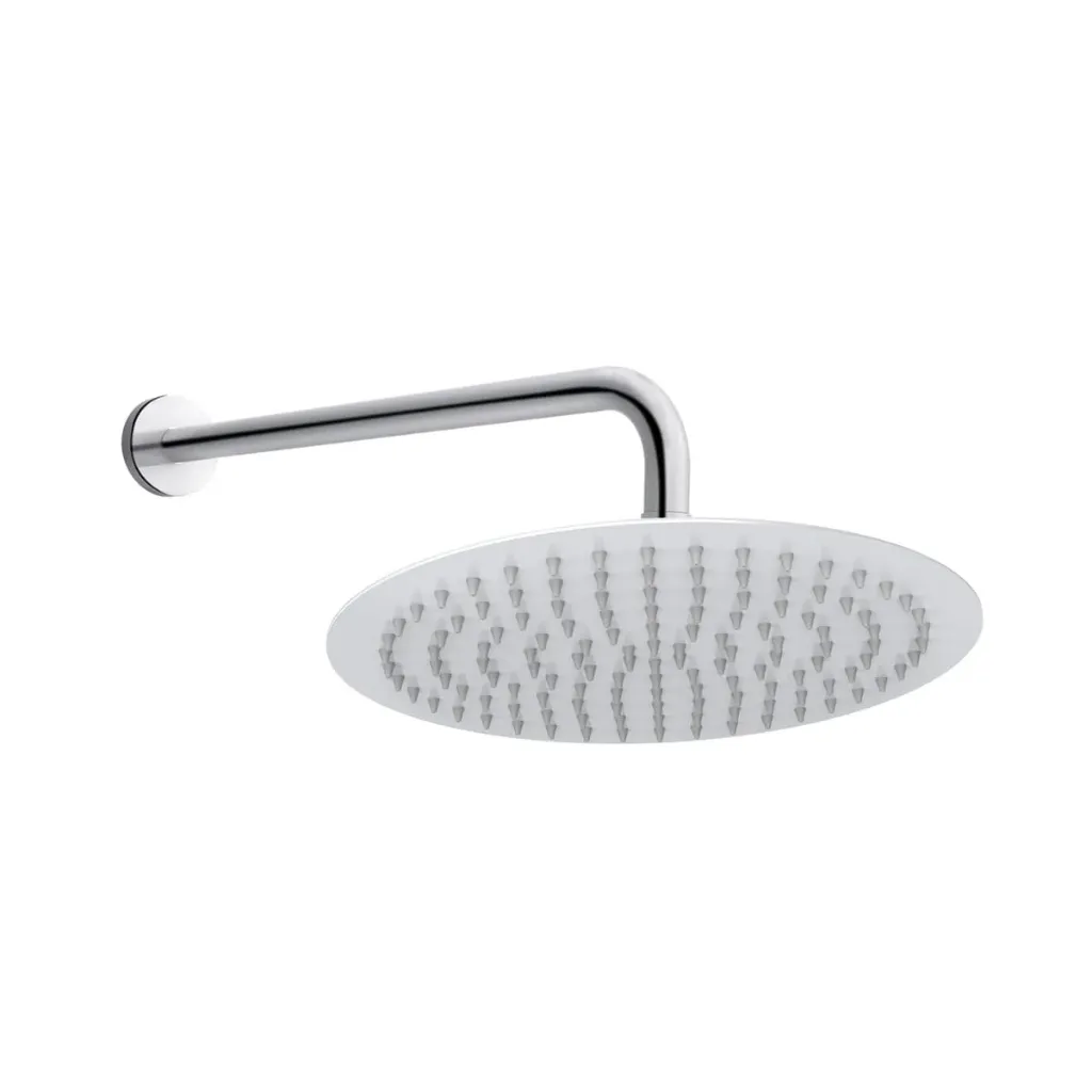 REGADERA CON BRAZO DRAA REDONDA CROMO CORONA