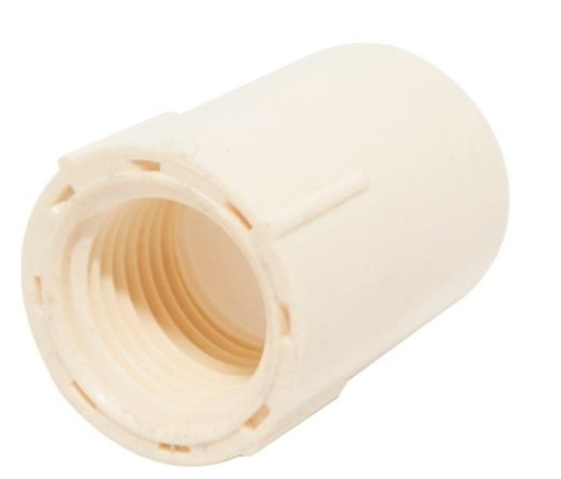 [TAC011] ADAPT. CPVC HEMBRA 3/4X1/2" NPT GERFOR