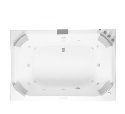 [GSJ004] HIDROMASAJE IBIZA SPA BLANCO 182X123 DERECHO- M15 FIRPLAK
