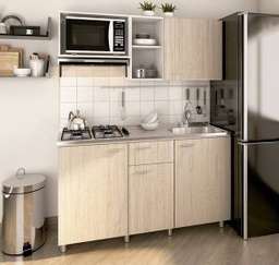 [MCM013] COCINA VENECIANA 1.50 CHANTILLI 4G IZQ SOCODA