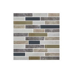 [RDC032] MOSAICO GRAN CANON GRIS 29.5X30 CORONA