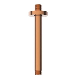 [GCP011] BRAZO REGADERA TECHO 20 CM URBAN ROJO ORO DECOR.
