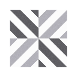 [RDG060] PISO PARED ARGENTA LINEAS NEGRO 30.6X30.6 PRIM. CORONA (1.31)