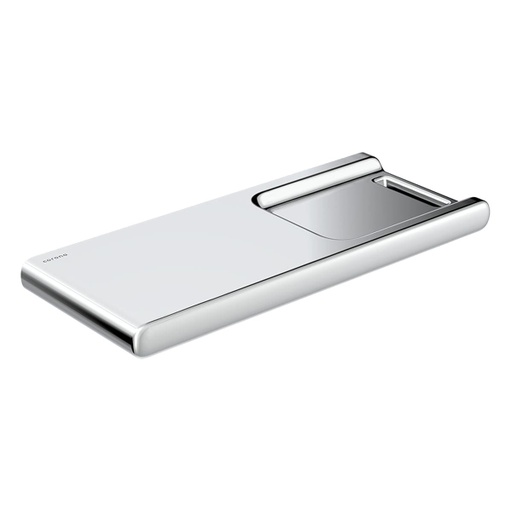 [GAU063] JABONERA DUCHA LIQUID CROMO CORONA