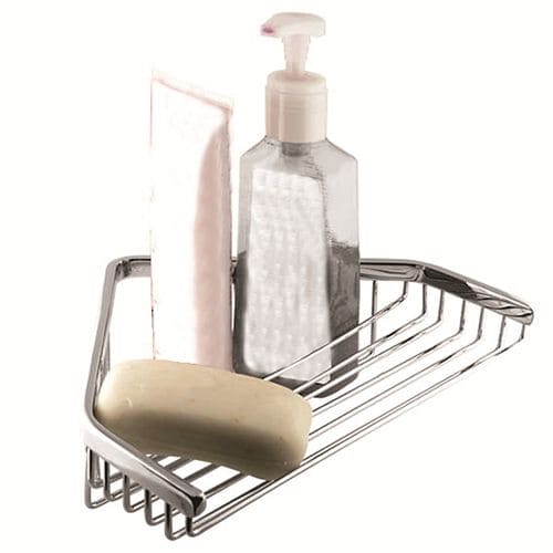 [GAU070] CANASTILLA ESQUINERA DUCHA C JABONERA CORONA