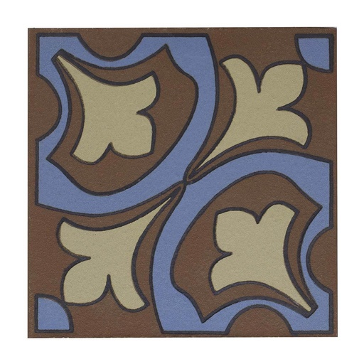 [RDG077] DECORADO TOULOUSE ROJO15x15 ALFA