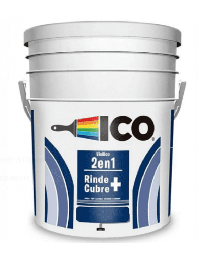 [AV1008] PINTURA VINILICO BLANCO T1 CUÑETE ICO