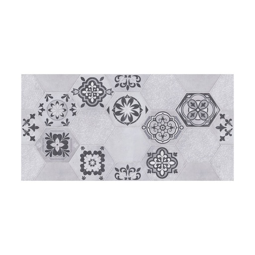 [RDB128] BASE DECORADA PERSEO GRIS 30X60 CORONA