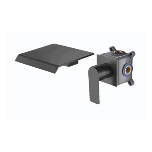 [GMM098] MONOCONT. LAVAMANOS  PARED NIAGARA TITANIO BAJA CG