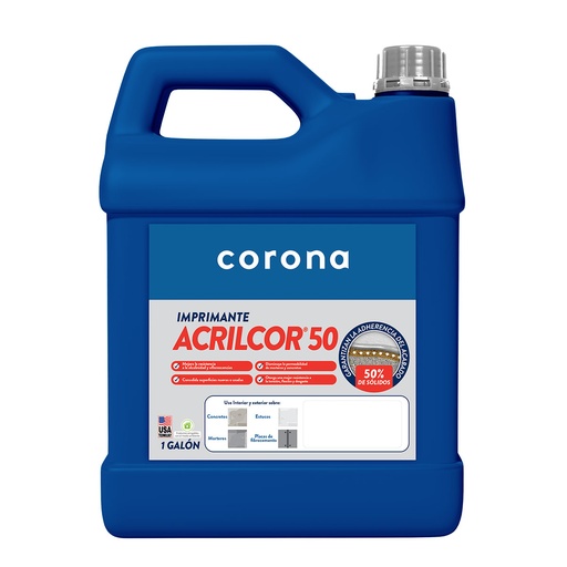 [AAC003] ACRILCOR 50 GALON 4KG CORONA