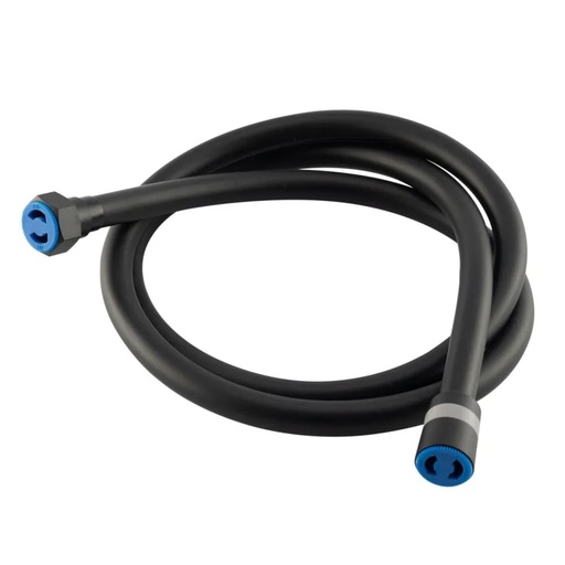 [GCA014] MANGUERA FLEXIBLE PVC NEGRATELEDUCHA DE 150 CM LECCO