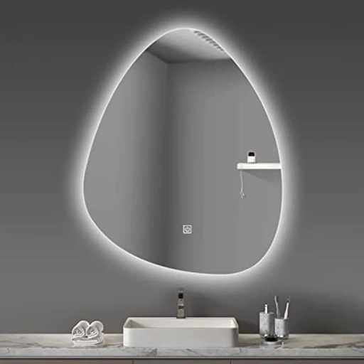 [MEI007] ESPEJO LED TRIAN. GOTA JR 70X50 SPO