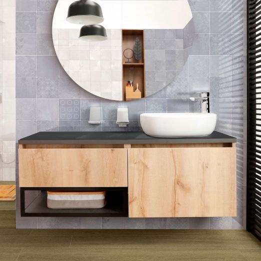 Muebles para lavamanos flotantes de baño