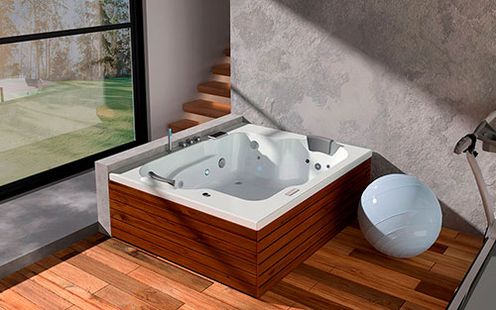 Jacuzzi para 2 personas en casa de campo