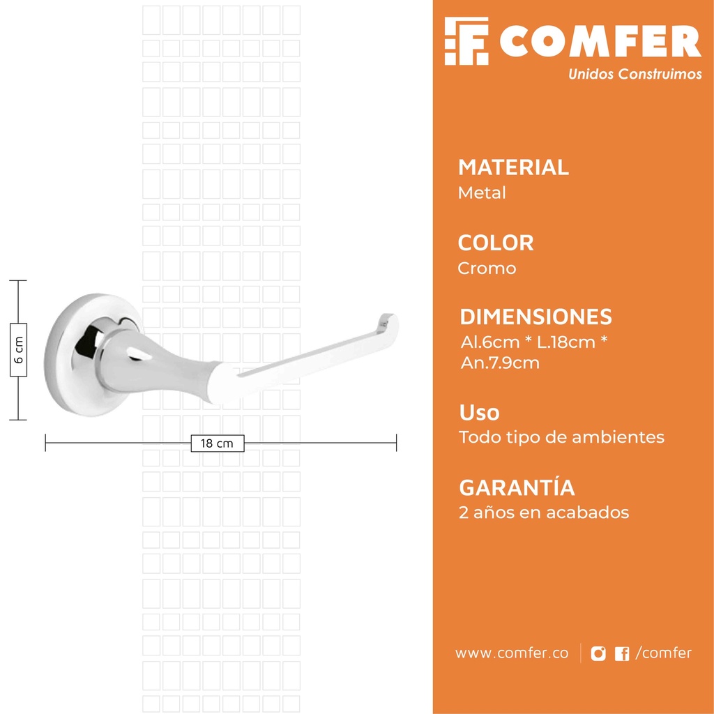 PORTA ROLLO VAAL CORONA
