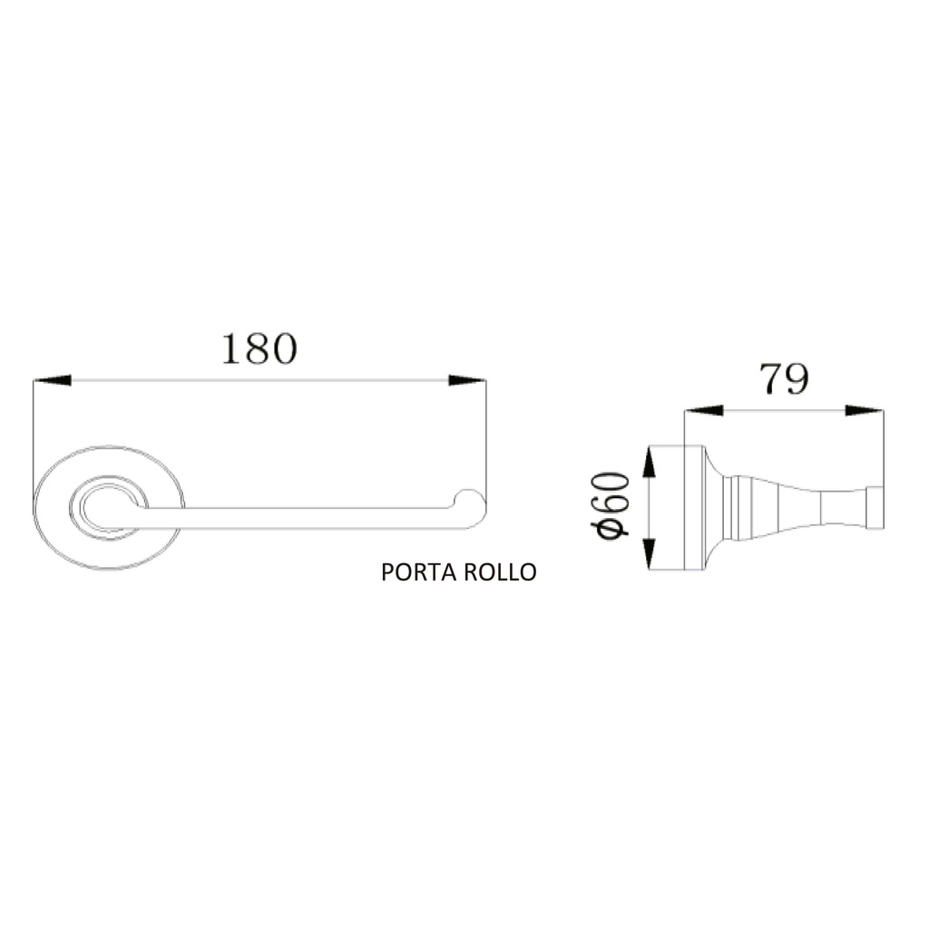 PORTA ROLLO VAAL CORONA