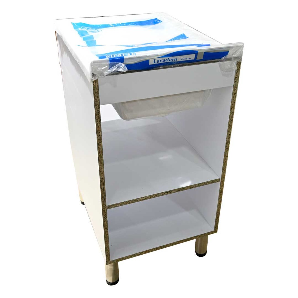 Mueble Para Lavadero Mitte 2 Puertas 60x46 Cm - listocorona