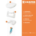 ACCESORIOS ASTRO BLANCO 3PIEZAS CORONA