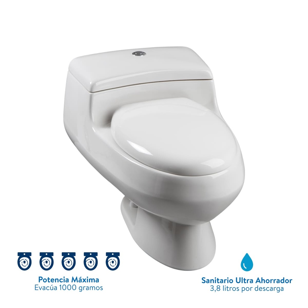 SANITARIO PRESTIGIO ALONGADO BLANCO