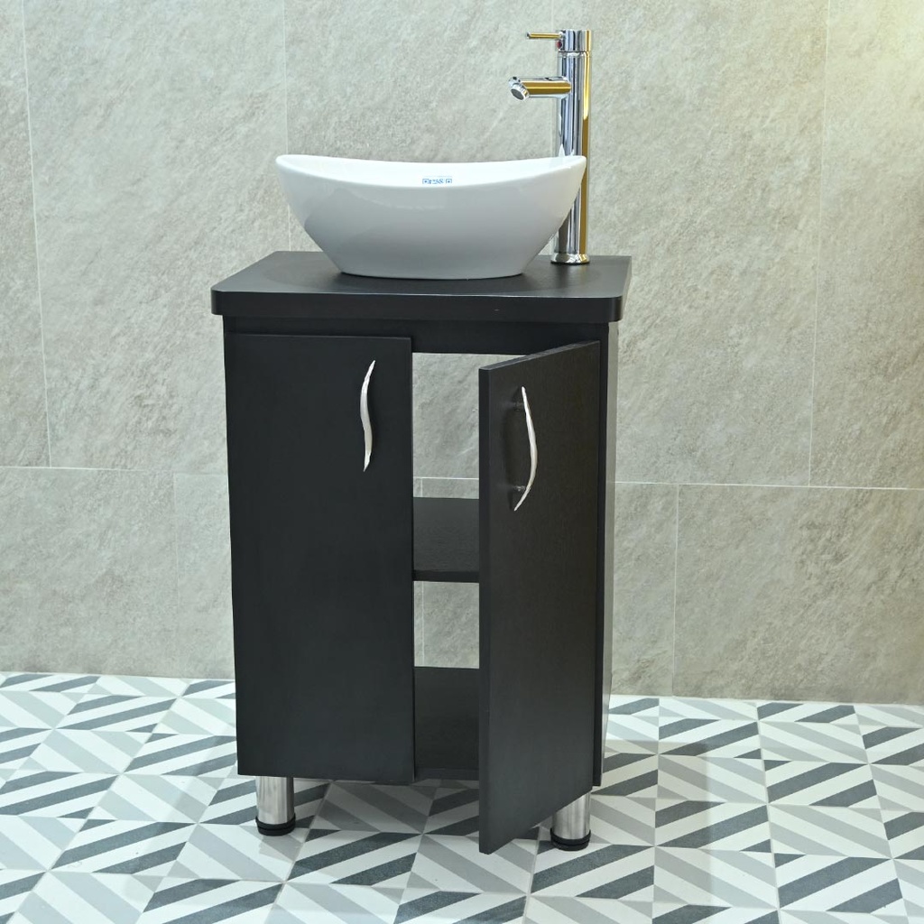 MUEBLE DE BAÑO PISO ECO WENGUE COMFER