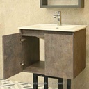 Mueble de baño-Mueble-Baño-Lavamanos-Mueble de Baño Elevado-Mueble De Baño Piso-Acoples-Sifón