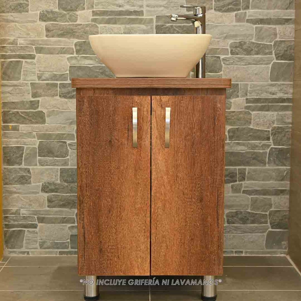 Mueble de baño-Mueble-Baño-Lavamanos-Mueble de Baño Elevado-Mueble De Baño Piso-Acoples-Sifón