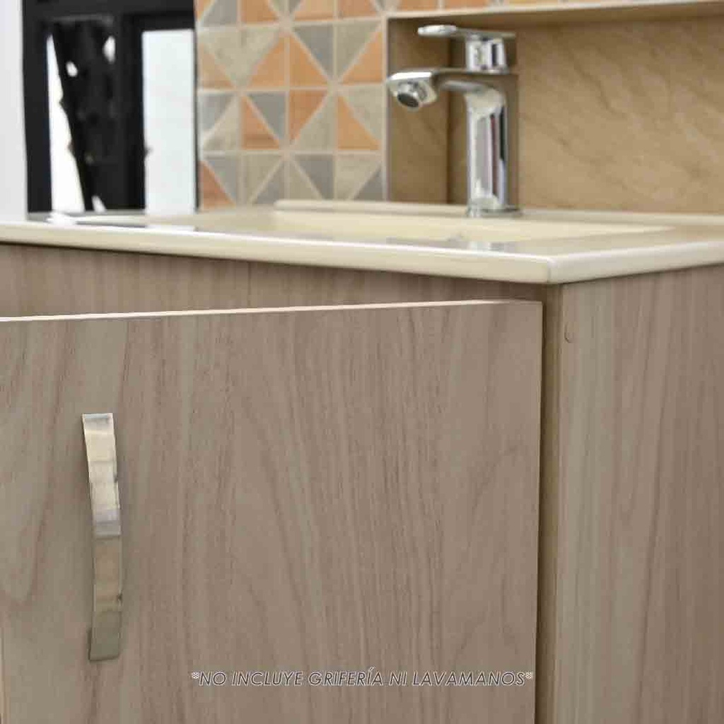 Mueble de baño-Mueble-Baño-Lavamanos-Mueble de Baño Elevado-Mueble De Baño Piso-Acoples-Sifón