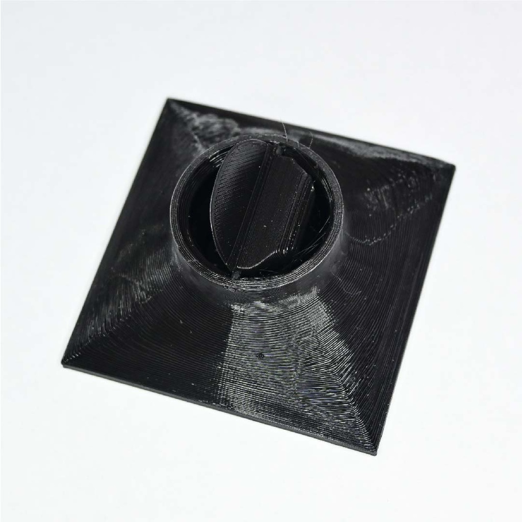 REJILLA SIFON PLASTICA CUADRADA 8X8 NEGRA
