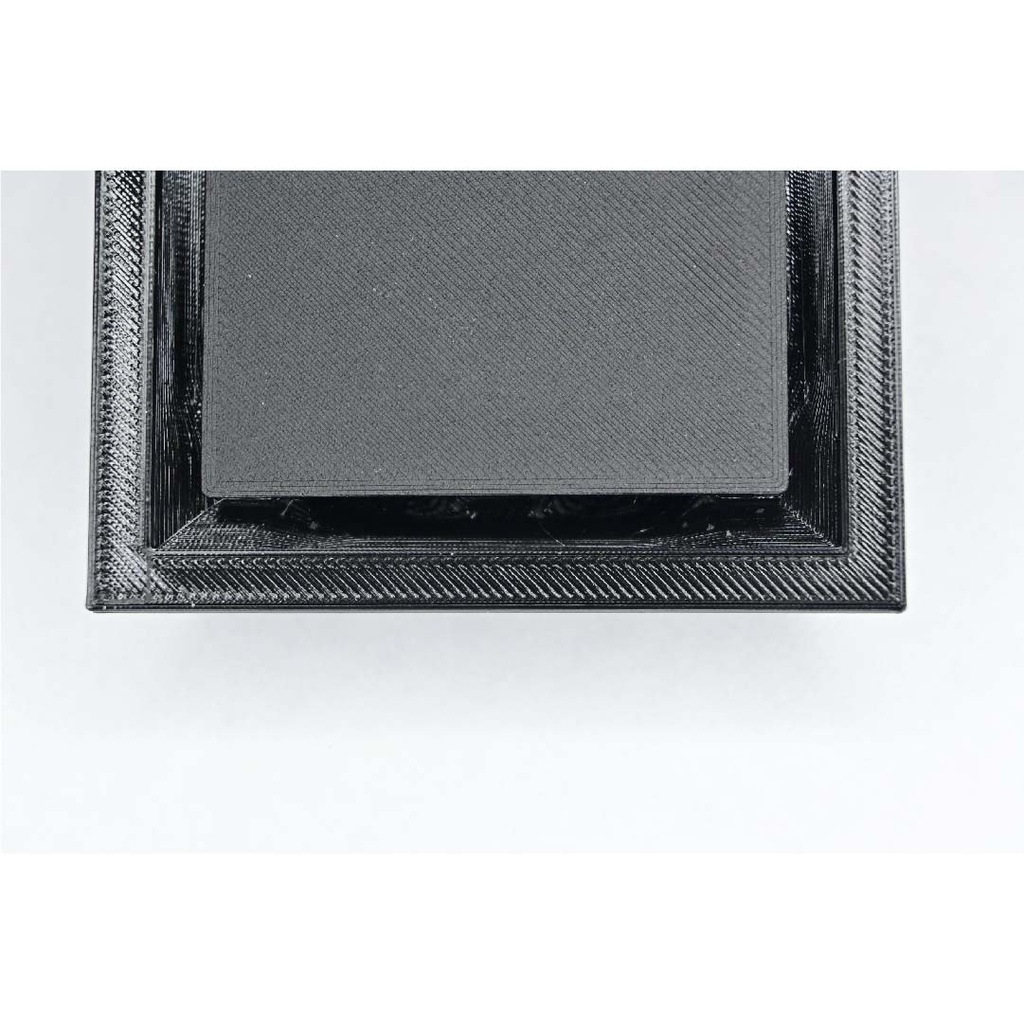 REJILLA SIFON PLASTICA CUADRADA 8X8 NEGRA
