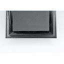 REJILLA SIFON PLASTICA CUADRADA 8X8 NEGRA